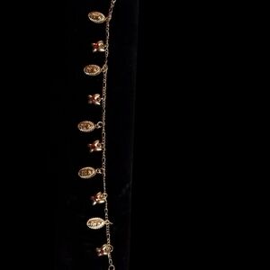 Oro Laminado Guadalupe and Butterfly Bracelet